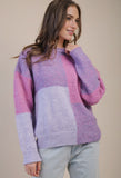 Lizzie Color Block Sweater