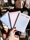 Girly Notepads