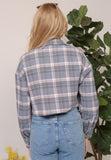 Fall Vibes Plaid Jacket