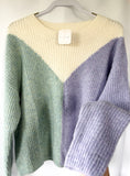 Chic Colorblock Sweater