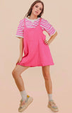 Mineral Washed Mini Dress