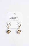 Autumn Bloom Huggie Hoops
