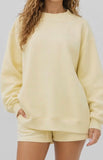 Butter Yellow Shorts Set
