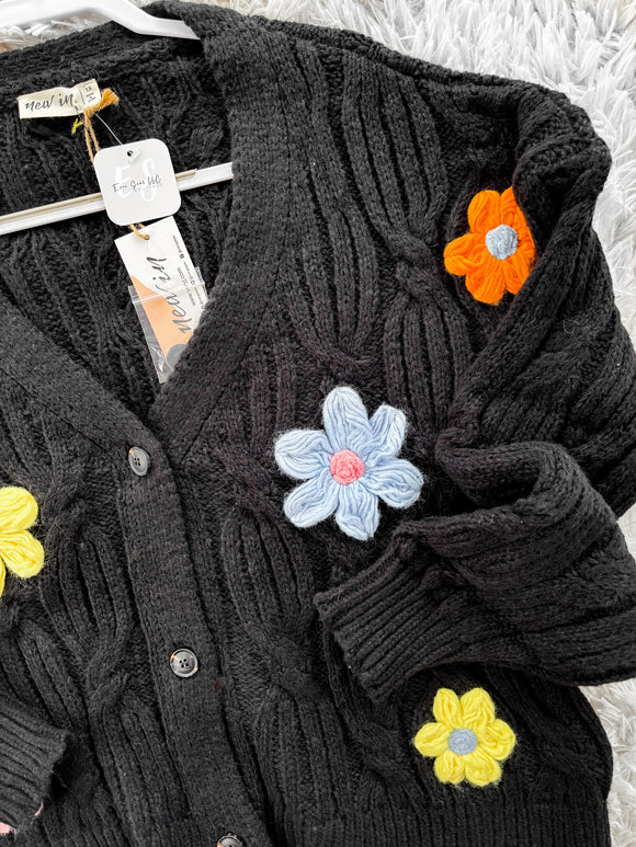 Forever Floral Knit Cardigan