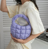 Yellow Cloud Mini Handbag