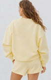 Butter Yellow Shorts Set
