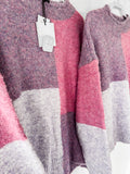 Lizzie Color Block Sweater