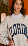FLORIDA Mock Neck Sweatshirt
