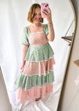 Vintage Jade Maxi Dress