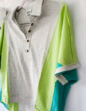 Neon Color Block Top