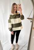 Olive Tree Slouchy Top