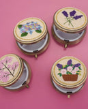 Embroidered Jewelry Organizer