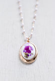 Flower Pendant Necklace