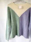 Chic Colorblock Sweater
