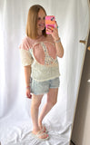 Peace Patch Top