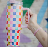 Checkered Tumbler