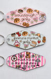 Motel Style Keychains