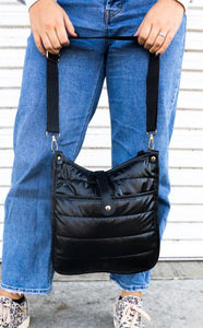 Black Puffy Crossbody