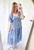 Blue Blossom Dress