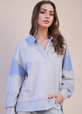 Just Like You Color Block Top