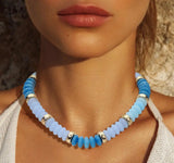Chunky Resin Beaded Necklace