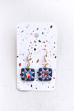 Quilt Block Dangle Earrings
