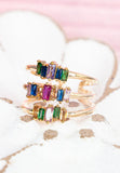 Colorful Cuff Ring