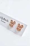 Magical Mouse Waffle Earrings