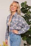 Fall Vibes Plaid Jacket