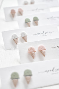 Ice Cream Stud Earrings