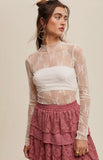 Lace Layering Top