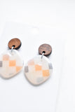 Checkered Earrings