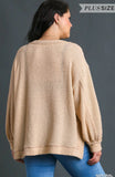 Cozy Waffle Knit Top