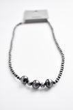 Moon Silver Pearl Choker