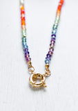 Multi Color Beaded Necklace