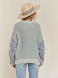 Dear Denim Sweater