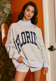 FLORIDA Mock Neck Sweatshirt