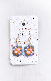 Quilt Block Dangle Earrings