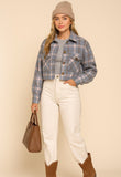 Fall Vibes Plaid Jacket