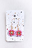 Quilt Block Dangle Earrings