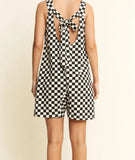Checked In Romper