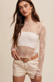 Lace Layering Top