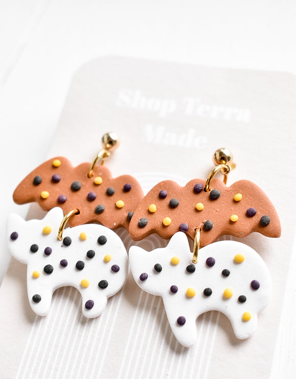 Halloween Animal Cracker Earrings