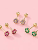 Crystal Stud Earrings