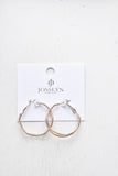 Wavy Gold Hoops