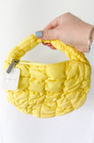 Yellow Cloud Mini Handbag