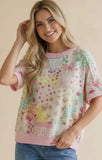 Feeling Floral Patchwork Top