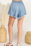 Boho Denim Shorts