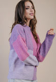 Lizzie Color Block Sweater