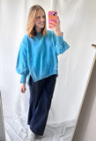 Deep Sky Washed Sweatshirt